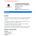 thumbnail image 2 of Powertrain Control Module Relay - Compatible with 2011 Cadillac STS - AC Delco, 2 of 2