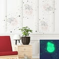 thumbnail image 4 of Fiudx Adhesivo de Pared Que Brilla En La Oscuridad, Diseño de Elefante y Estrella, Pvc Ecológico, Decoración de Habitaciones, Manualidades Divertidas, Apto para Todas Las Edades, 30 X 24 Cm, Fácil de, 4 of 7