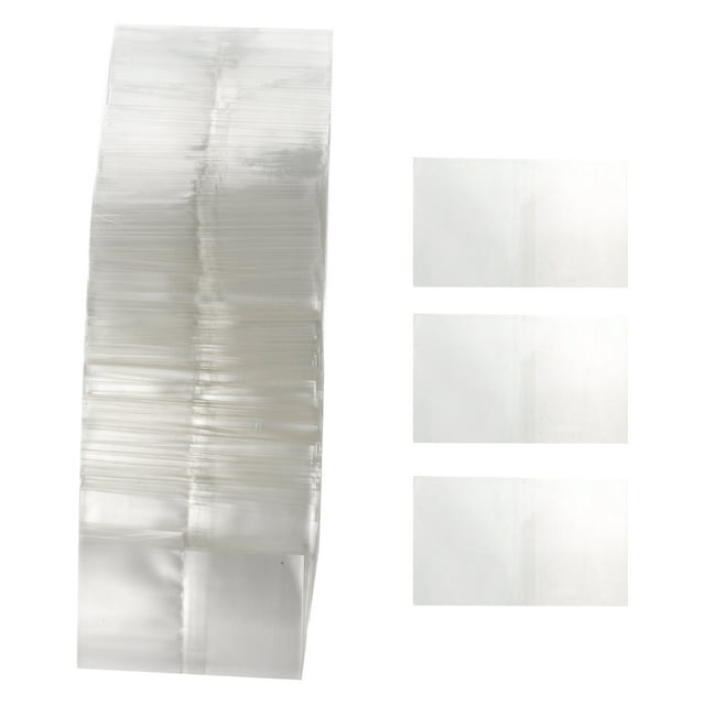 MasteelfCA 400 Pcs Sac sous Film Rétractable Transparent Imperméable Film pour Sceller les Bouteilles