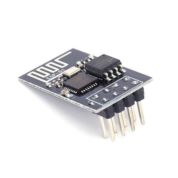 Adaptador de módulo WiFi CH340 ESP01 placa adaptadora de programador (ESP-01 negro) Tmvgtek Para estrenar