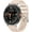 Apricot, variant on Leather with Silicone Strap Compatible with Samsung Galaxy Watch 8 Classic 46mm Bands, No Gap Leather Strap Replacement Wear-resistant breathable for Galaxy Watch 8 40mm 44mm Women Men