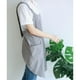 thumbnail image 3 of Delantal de cocina Baoblaze para mujeres con espalda cruzada para hornear jardinería gris, 3 of 8