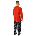 thumbnail image 3 of Peanuts Men's Joe Cool Snoopy Pajamas Raglan Shirt And Pant 2 PC Pajama Set, 3 of 7