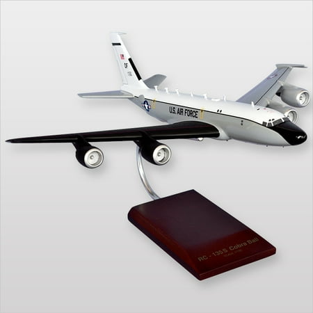 RC-135S Cobra Ball with New Engines Wood Desktop Model