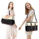 thumbnail image 4 of Bolsas de almacenamiento, loncheras para mujer, lonchera de 15.6 pulgadas para portátil con lonchera aislante y compartimento grande para portavasos, ideal para enfermeras, profesores, trabajo, oficin, 4 of 9