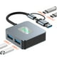 thumbnail image 3 of Eje 4 del USB 3.2 en 1 USB-C/USB-A C al mini portuario 10Gbps, 3 of 5