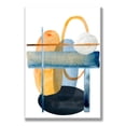 thumbnail image 1 of Cuadro Canva Pixtreats Listo Para Colgar Tipo Galería Acuarela Azul Amarillo 50X75 cm, 1 of 4