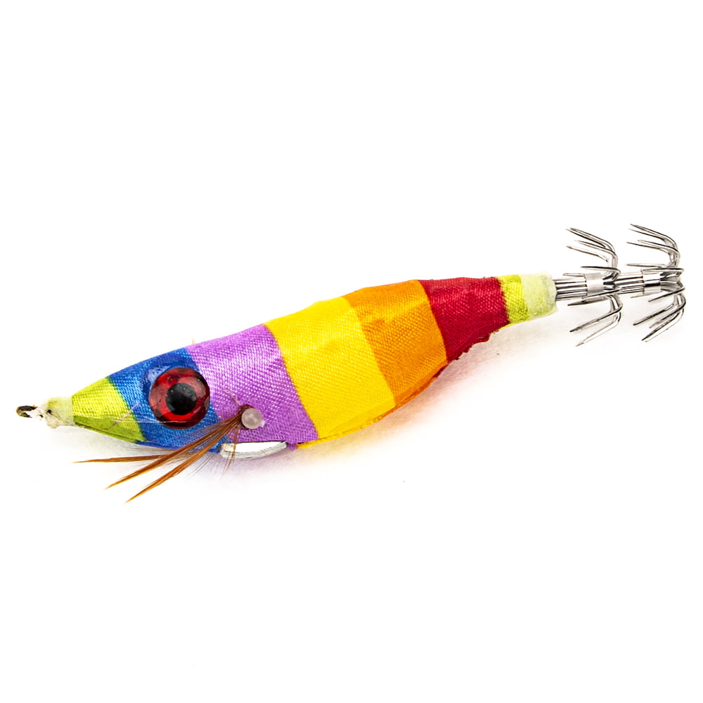 Details about   Colorful Fishing Lure Prawn Lure Imitation Shrimp Hard Bait with Squid Jigs 
