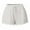 #1-White, variant on Patlollav Women's Plus Size Lace Rope Tie Shorts Yoga Pants Leggings