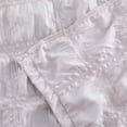 thumbnail image 5 of Pale Pink Modern Striped Crinkle Shower Curtain, 5 of 5