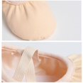 thumbnail image 4 of Chaussures de Ballet pour Filles en Toile Semelle Souple Chaussons de Ballet, 4 of 5
