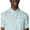 thumbnail image 4 of Columbia Men's Super Slack Tide Camp Shirt, ICY Morn Fishtiki, XX-Large, 4 of 6
