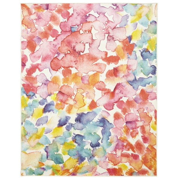 Mohawk Home Prismatic Sunwashed Dream Multi Contemporary Abstract