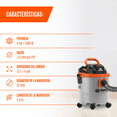 thumbnail image 3 of Aspiradora 15 lts 1000w Daewoo para Sólidos y Líquidos, 3 of 5