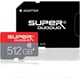 thumbnail image 4 of 512GB MicroSDXC, tarjeta de memoria rápida U3 A2 V30, incluye adaptador SD, ideal para 4K y Full HD, 4 of 6