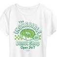 thumbnail image 3 of Marvel Hulk - Incredible Donut Shop - Women's Short Sleeve Graphic T-Shirt, 3 of 5