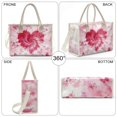 thumbnail image 3 of ZUXONGSY Tie-Dye Heart Butterfly Print PVC Tote Bag Large, Clear Lightweight Waterproof Handbag for Women, Oversize Shoulder Travel Purse with Removable Strap, for Work Shopping, 3 of 7