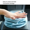 thumbnail image 4 of Car Trash Can Keep Clean Leather Car Trash Organizer And Garbage Storage Bag with Elastic Strap Car Dustbin for Car Seats Save 50% off, 4 of 6