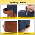 thumbnail image 4 of Neceser Vorspack, tamaño grande, para colgar, para hombre, color azul marino, 4 of 7