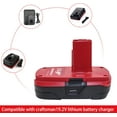 thumbnail image 2 of 4 Packs 3.6Ah 19.2V DieHard C3 Battery Compatible with Craftsman 19.2 Volt Battery Lithium ion 11375 11376 130279005 130279003 130279017 315.115410  315.PP2011 315.PP2020, 2 of 11