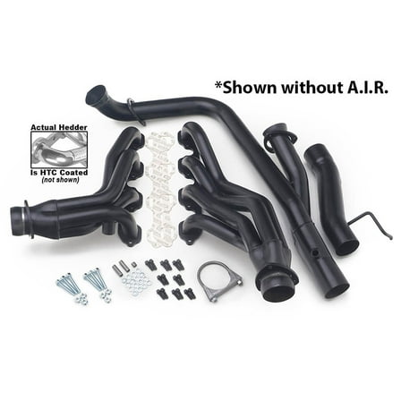 Hedman 86511 Shorty Headers Silver Ceramic Coated Fits select: 1997 FORD F350, 1988-1996 FORD F250
