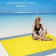thumbnail image 2 of 83" x 78" Sandproof Beach Blanket for 7 Adults, 2 of 8