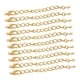 thumbnail image 1 of Extensor de cadena Gloria 10x dorado para Fabricación DIY, 1 of 8