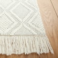 thumbnail image 6 of SAFAVIEH Natura Cemal Diamond Area Rug, Ivory, 3' x 5', 6 of 8