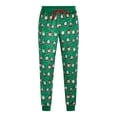 thumbnail image 5 of Holiday Time Men's Christmas Fleece Jogger Sleep Pants, Dog Print Knit Pajama Bottoms, Sizes S-3XL, 5 of 5