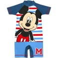 thumbnail image 1 of Disney Boys Sunsafe Mickey Mouse One Piece Swimsuit, 1 of 4