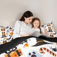 thumbnail image 5 of Feelyou Teens Witch Hat Pumpkin Twin Comforter Sets, Gothic Halloween Bedding Set, 2pcs, 5 of 8