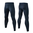 thumbnail image 4 of Fewfanhot Men's Basic Compression Long Johns, Soft Stretchy Base Layer Pants Comfortable Underwear for Winter Sports & Daily Use, Multi-Color, 4 of 9