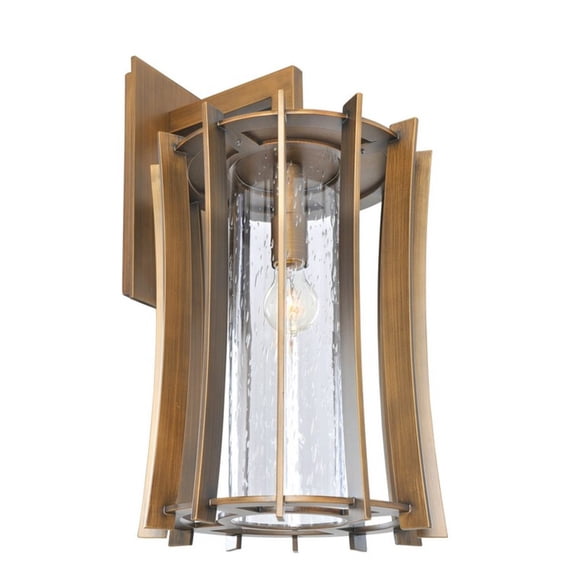 Kalco Lighting Ronan 12" Medium Aluminum Wall Bracket in Modern Bronze