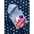 thumbnail image 3 of All American King 4Th July Hoodie Men -Image by Shutterstock, Male 5X-Large, 3 of 4