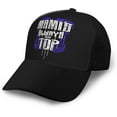 thumbnail image 1 of Rhea and Ripley Baseball Cap Trucker Hats Hip Hop Adjustable Hat Snapback Cap Unisex Dad Hat Black, 1 of 5