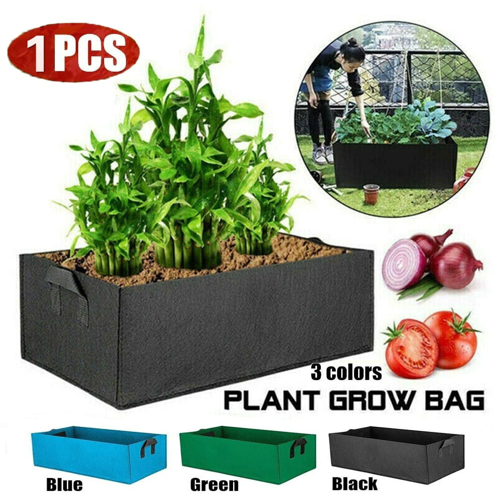 Grow Bag Fabric Planter Pot Potato Tomato Flower Fruit Vegetable Reusable Pouch 