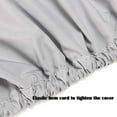thumbnail image 4 of Boat Seat Cover Pedestal Pontoon Captain Boat Bench Chair Helm Protective Covers, White, 4 of 4