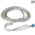 thumbnail image 2 of 4.59ft Small Animal Leash Adjustable Braided Rat Leash Hamster Leash with Bell, 2 of 10