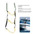 thumbnail image 4 of Assist Climbing Boat Ladder, 400lb Load Bearing UV Resistant 2 Hooks Design Boat Rope Ladder Foldable Safe  for Inflatable Boat for Canoe, 4 of 7