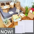 thumbnail image 6 of 75 pack Cushion Foam Pouches, 3 sizes Moving Wrap Foam Packing Sheets to protect Mug Cup Glasses Dishes, Packing Supplies for Moving, Great Alternative to Bubble Cushioning Wrap Envelopes, 6 of 6