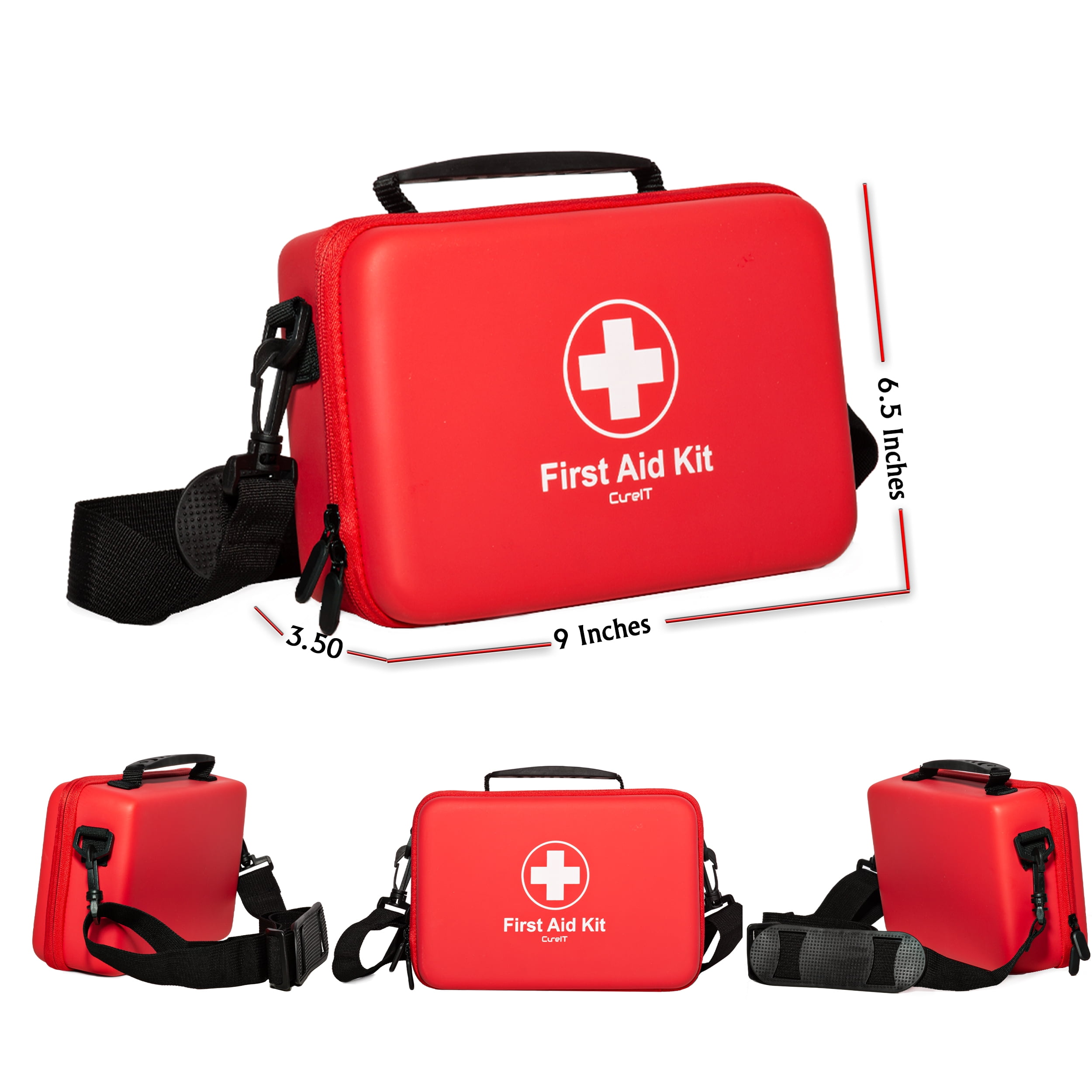 44pcs/lot First Aid Emergency Kit Outdoor Waterproof Eva Pouch For
