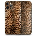 thumbnail image 4 of Design Skinz Mirrored Leopard Hide Full Body Skin Decal Wrap Kit Compatible with Apple iPhone 11 (Screen Trim & Back Skin), 4 of 5