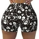thumbnail image 2 of Fotbe Skeleton Shorts Sin Costuras – Shorts Deportivos de Cintura Alta para Mujer, Elásticos para Gimnasio, Yoga, Running o Ciclismo-Medium, 2 of 8