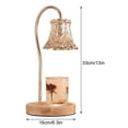 thumbnail image 3 of Fragrance Candle Warmer Lamp Candle Warmer Table Lamp Bedroom Bedside Romantic Table Light, 3 of 7