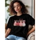 thumbnail image 2 of Women's T-Shirt,Short Sleeve Tee Shirts Casual Tops Cute Cats Valentine's Day Crewneck T Shirt for Women, 2 of 8