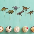 thumbnail image 4 of 36Pcs Dinosaur Cupcake Toppers Roar Dinosaur Cupcake Picks Dino Cake Decorations for Boys Dinosaur Theme Birthday shower Party Decorations, 4 of 8