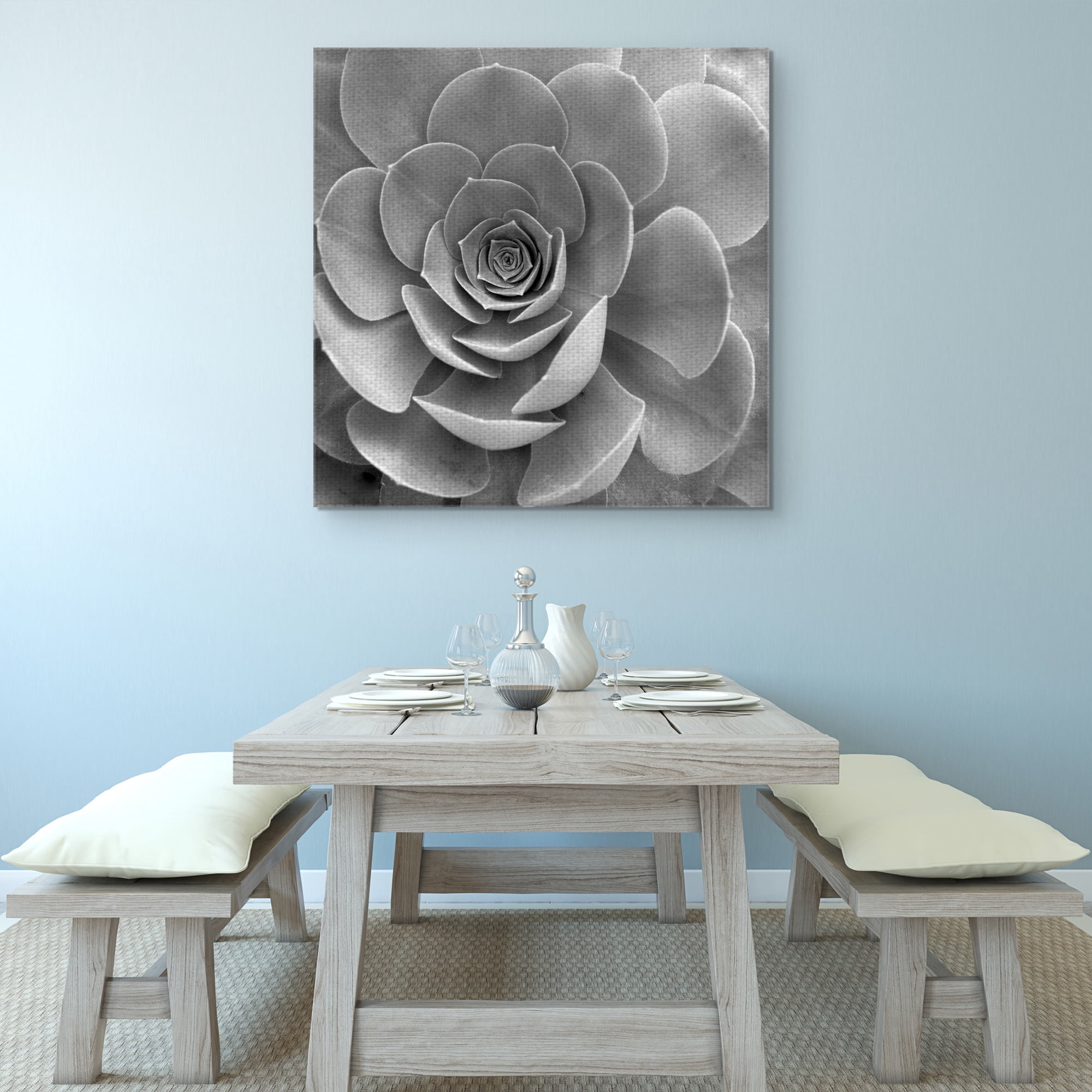Masterpiece Art Gallery Floral #22 By Alan Blaustein Canvas Art Print 30" x 30"