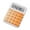 Orange, variant on Back to School Gifts Cute Calculator Small Portable Scientific Calculator For Students 12 Digits Mini Body Plastic Keys Non-slip Bottom Pad Clear Keys