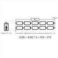 thumbnail image 3 of 4 Uds Adecuado para 20V10 Core 21700 Herramienta Eléctrica de Núcleo Tablero de Protección de Carcasa de Plástico, 3 of 5