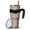 Beige Christmas Character, variant on 40oz Tumbler,Red and Green Plaid Christmas Snow Pattern Insulated Tumblers with Removable Handle,Stainless Steel Double Vacuum Coffee Tumbler Cup with Straw for Home,Office,Travel,Party